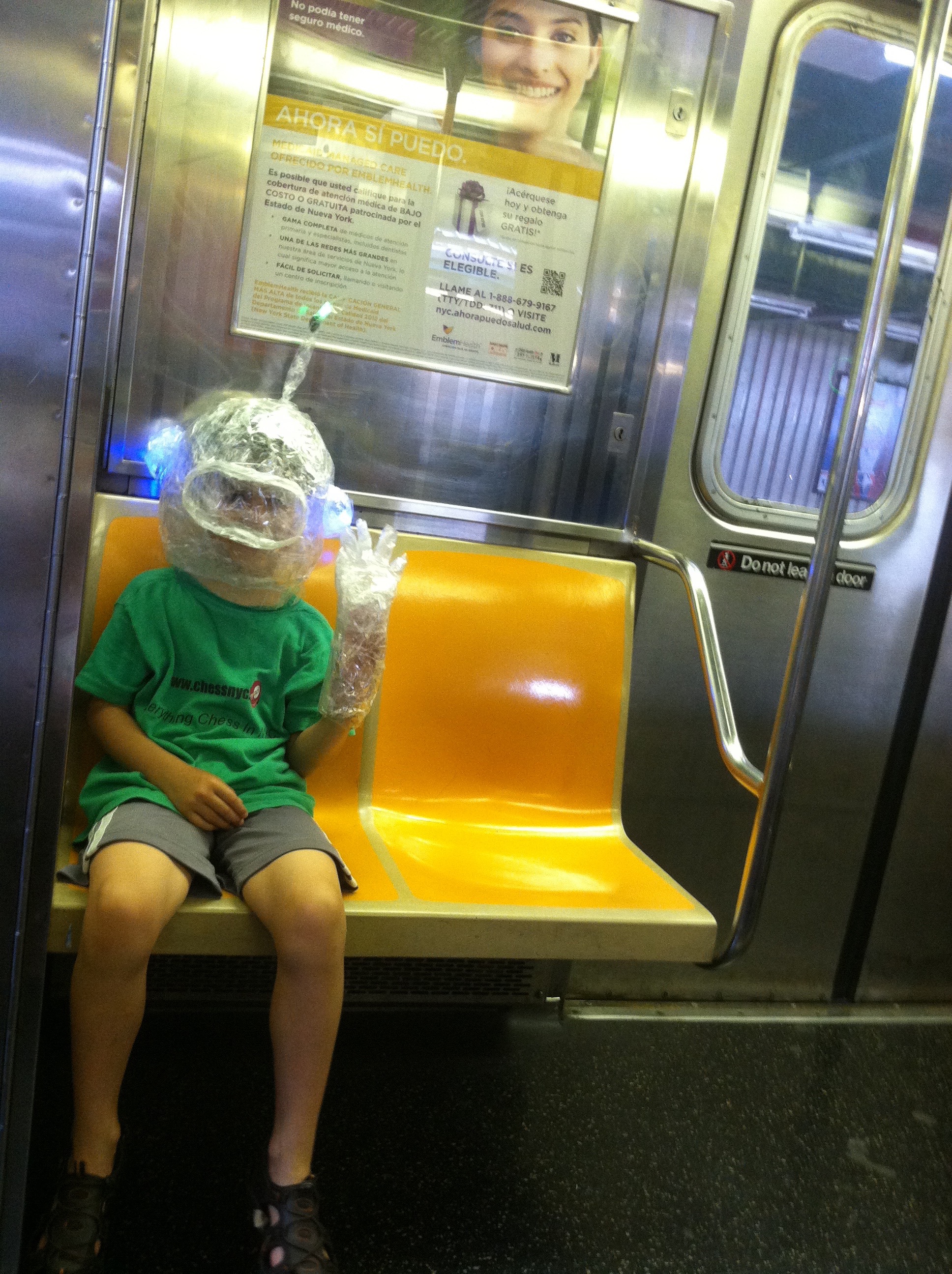 Dressed in Robot Hat